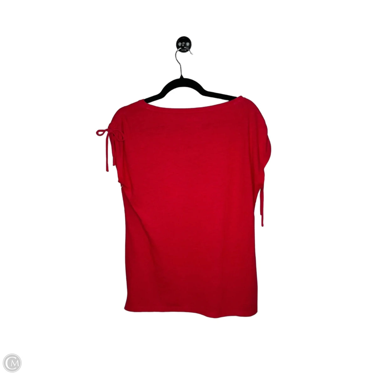Top Short Sleeve By Talbots In Red, Size: S