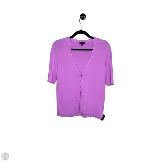 Top Short Sleeve By Talbots In Purple, Size: S