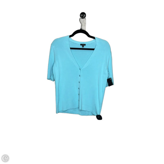 Top Short Sleeve By Talbots In Blue, Size: S