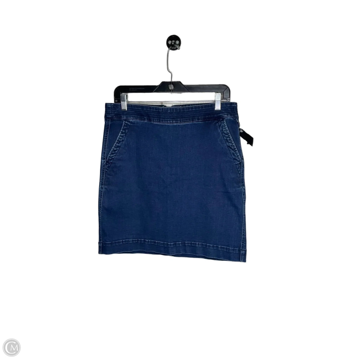 Skirt Mini & Short By Talbots In Blue Denim, Size: 12p