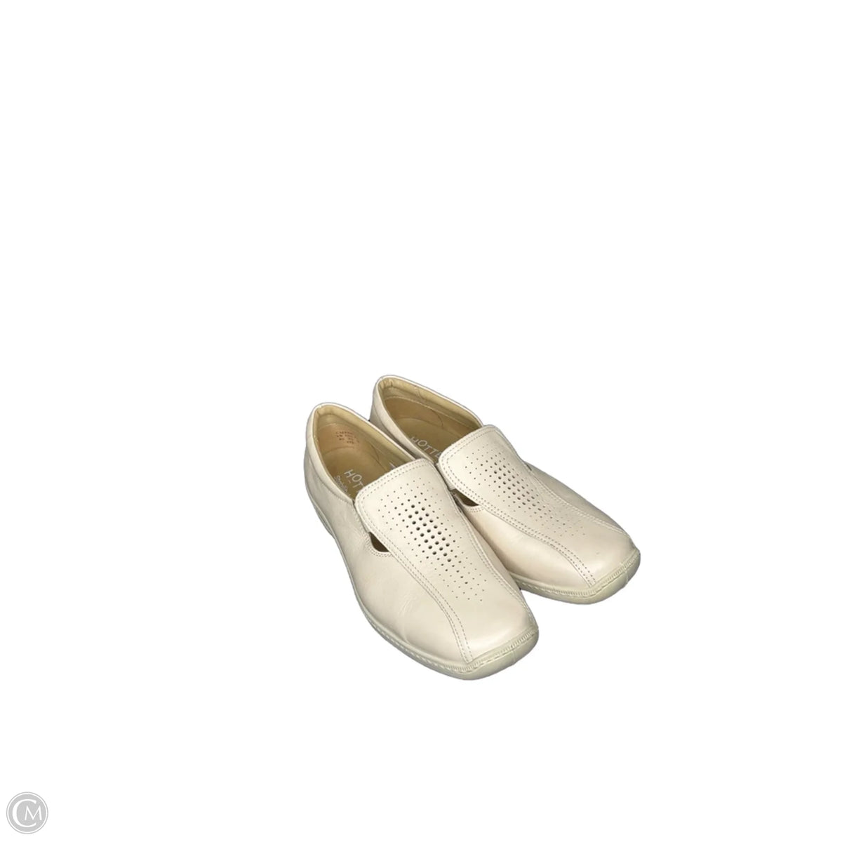 Shoes Flats By Clothes Mentor In Cream, Size: 6.5