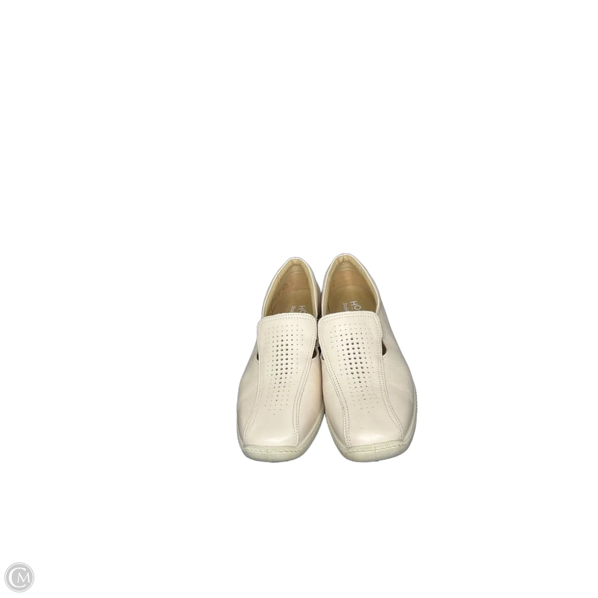 Shoes Flats By Clothes Mentor In Cream, Size: 6.5