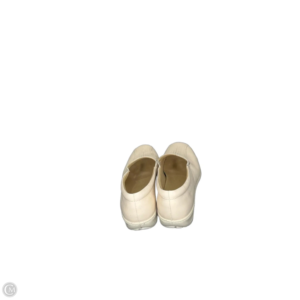 Shoes Flats By Clothes Mentor In Cream, Size: 6.5