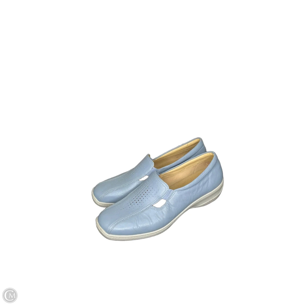 Shoes Flats By Clothes Mentor In Blue, Size: 6.5