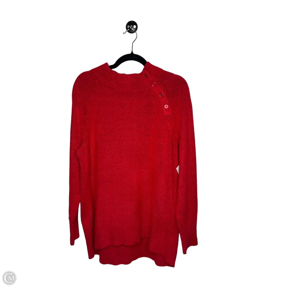 Sweater By Talbots In Red, Size: L