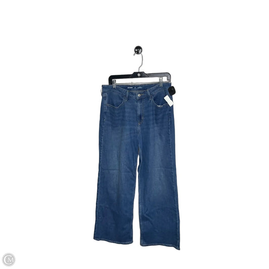 Jeans Wide Leg By Old Navy In Blue Denim, Size: 12
