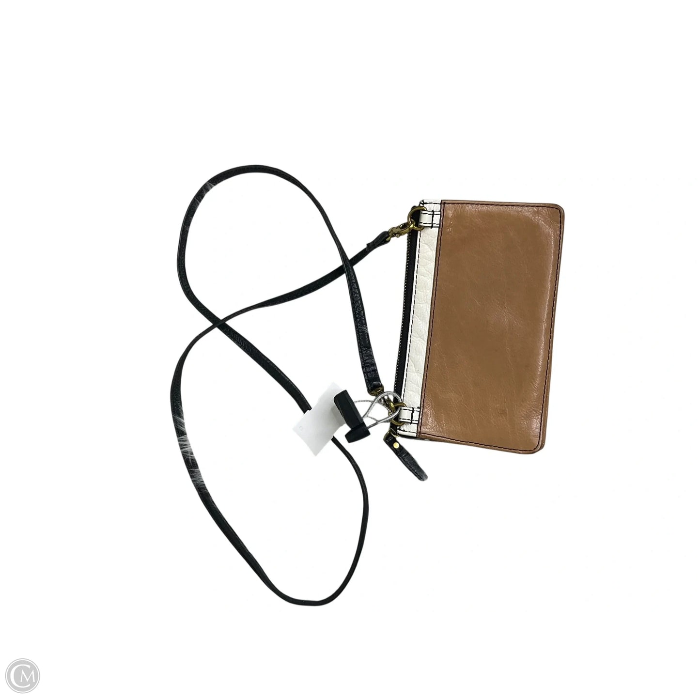 Handbag Leather By Fossil, Size: Small