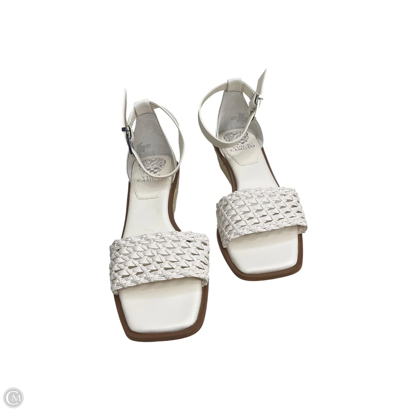 Shoes Heels Block By Vince Camuto In White, Size: 8