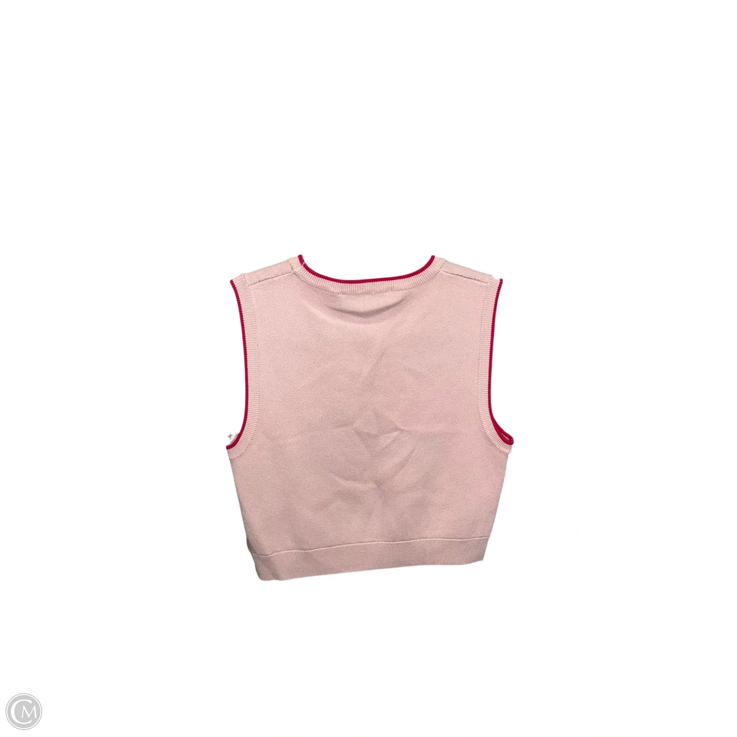 Vest Fleece By Zara In Pink, Size: M