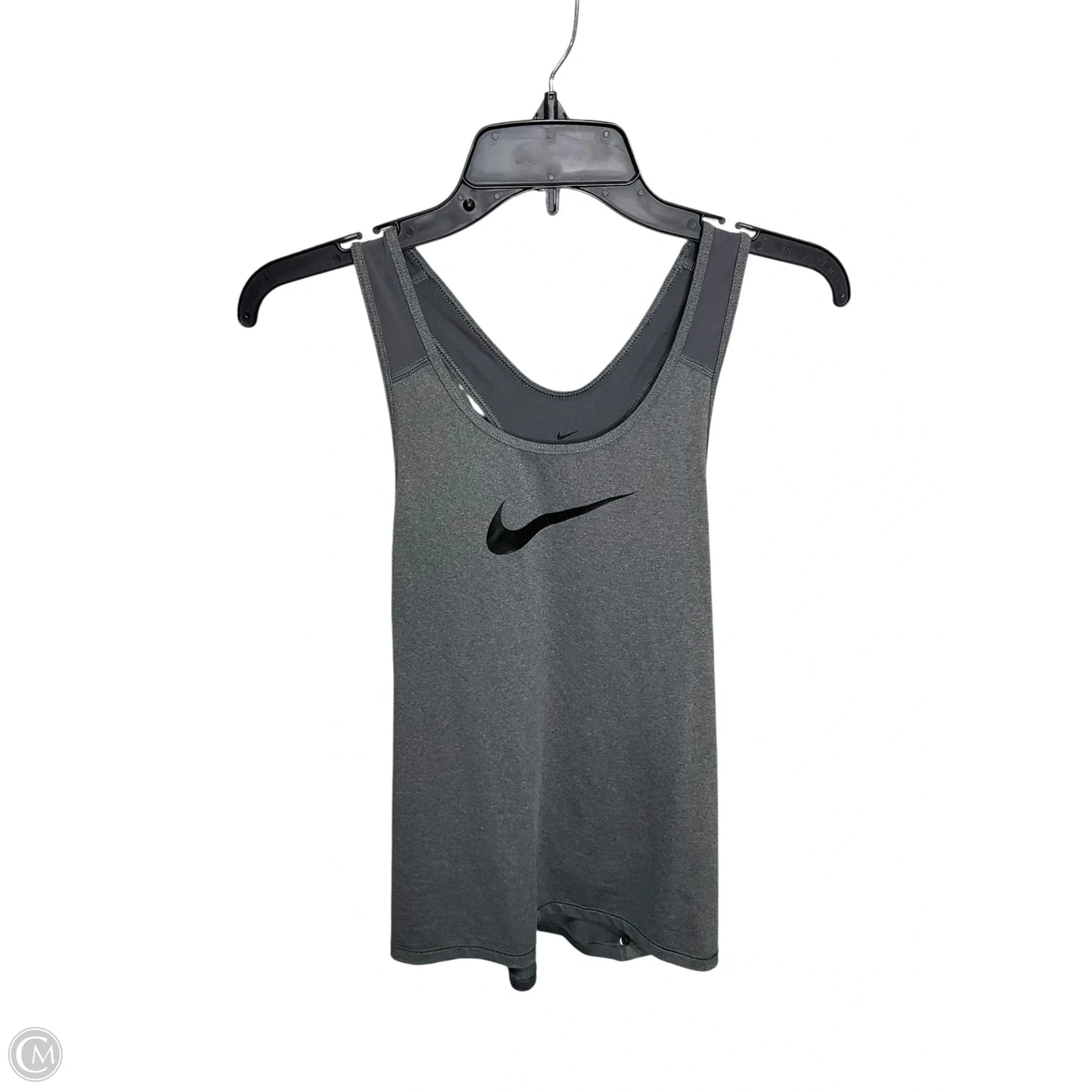 Athletic Tank Top By Nike Apparel In Grey, Size: M