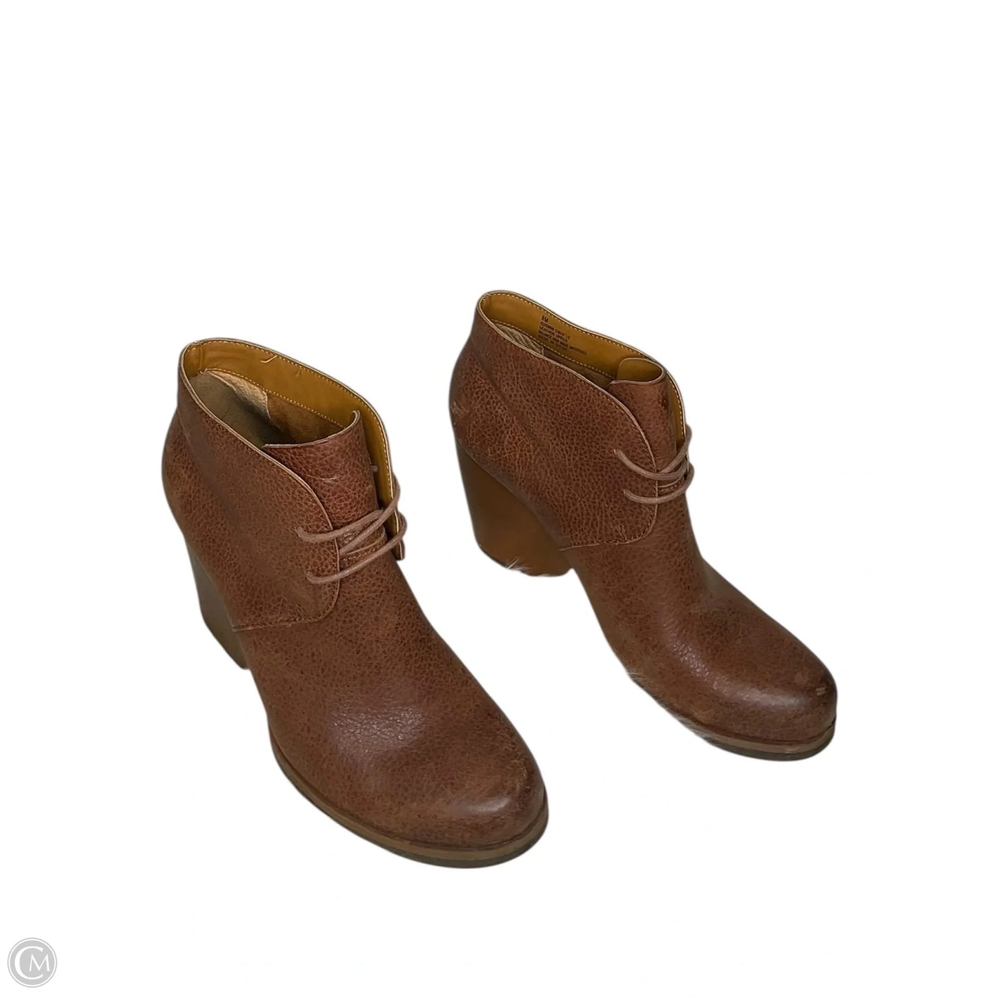 Shoes Heels Block By Korks In Brown, Size: 9