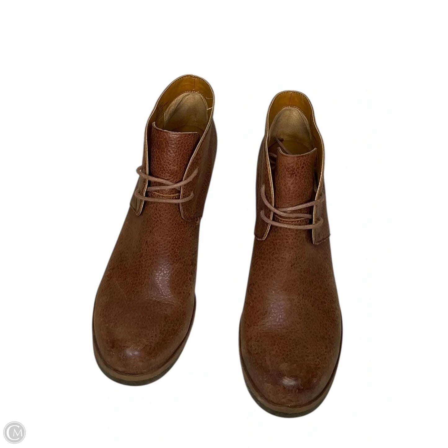 Shoes Heels Block By Korks In Brown, Size: 9