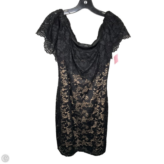 Dress Casual Midi By Scarlett In Black, Size: 1x