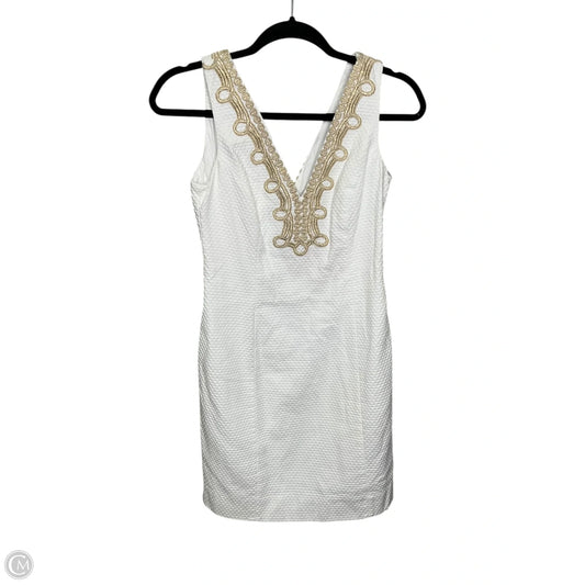 Dress Designer By Lilly Pulitzer In White, Size: 2