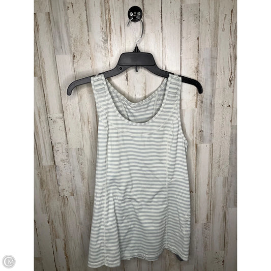 Athletic Tank Top By Lululemon In Grey, Size: 8