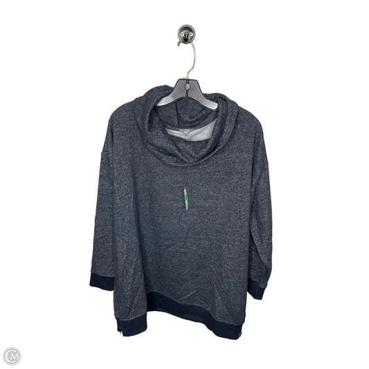 Top Long Sleeve By Talbots In Blue, Size: 2x