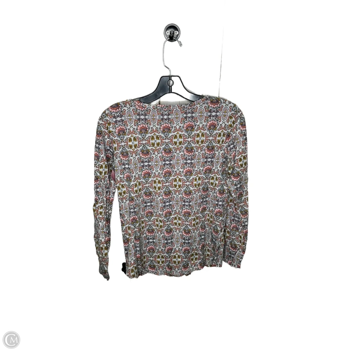 Top Long Sleeve By Loft In Multi-colored, Size: S