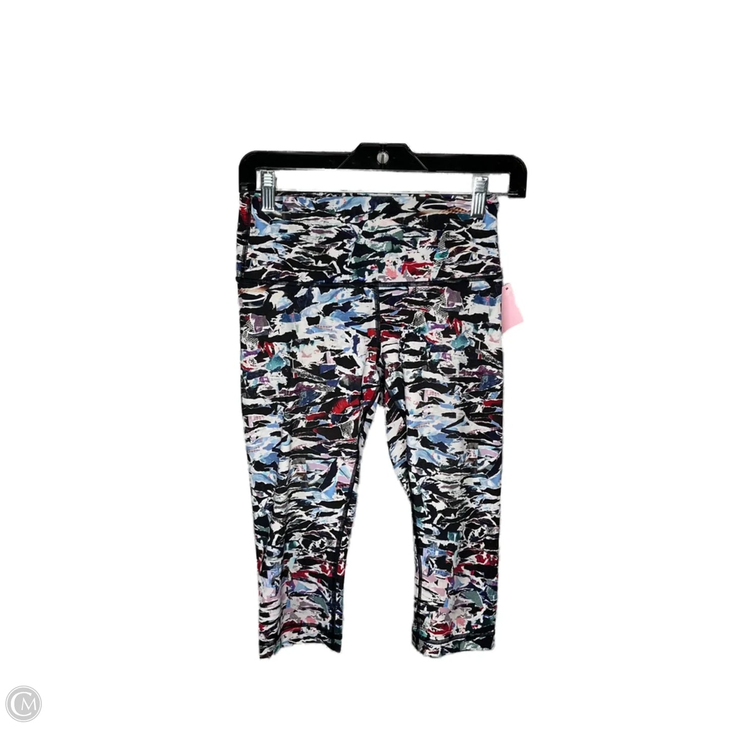 Athletic Leggings Capris By Lululemon In Multi-colored, Size: 6