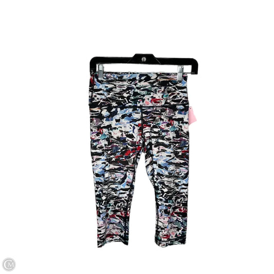 Athletic Leggings Capris By Lululemon In Multi-colored, Size: 6