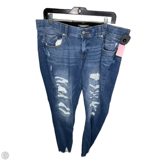 Jeans Skinny By Torrid In Blue Denim, Size: 18