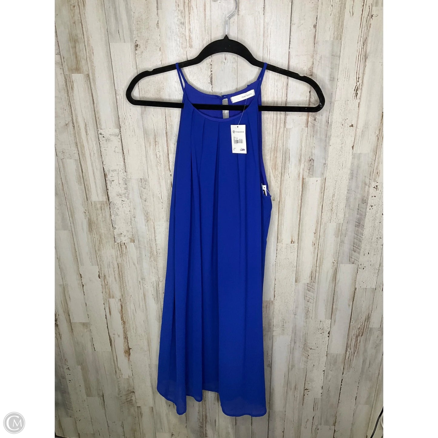 Dress Casual Short By Versona In Blue, Size: S