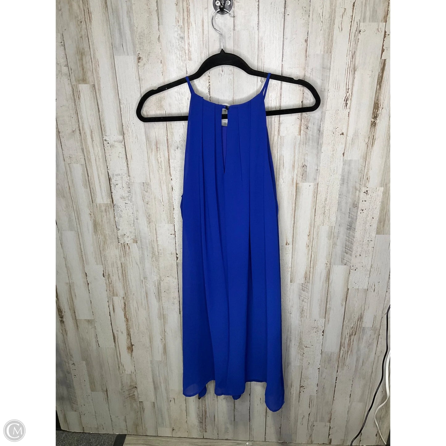 Dress Casual Short By Versona In Blue, Size: S