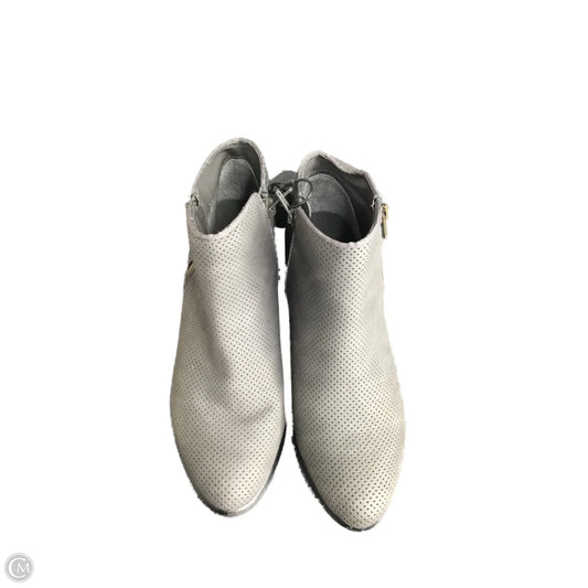 Boots Ankle Heels By Esprit In Grey, Size: 7.5