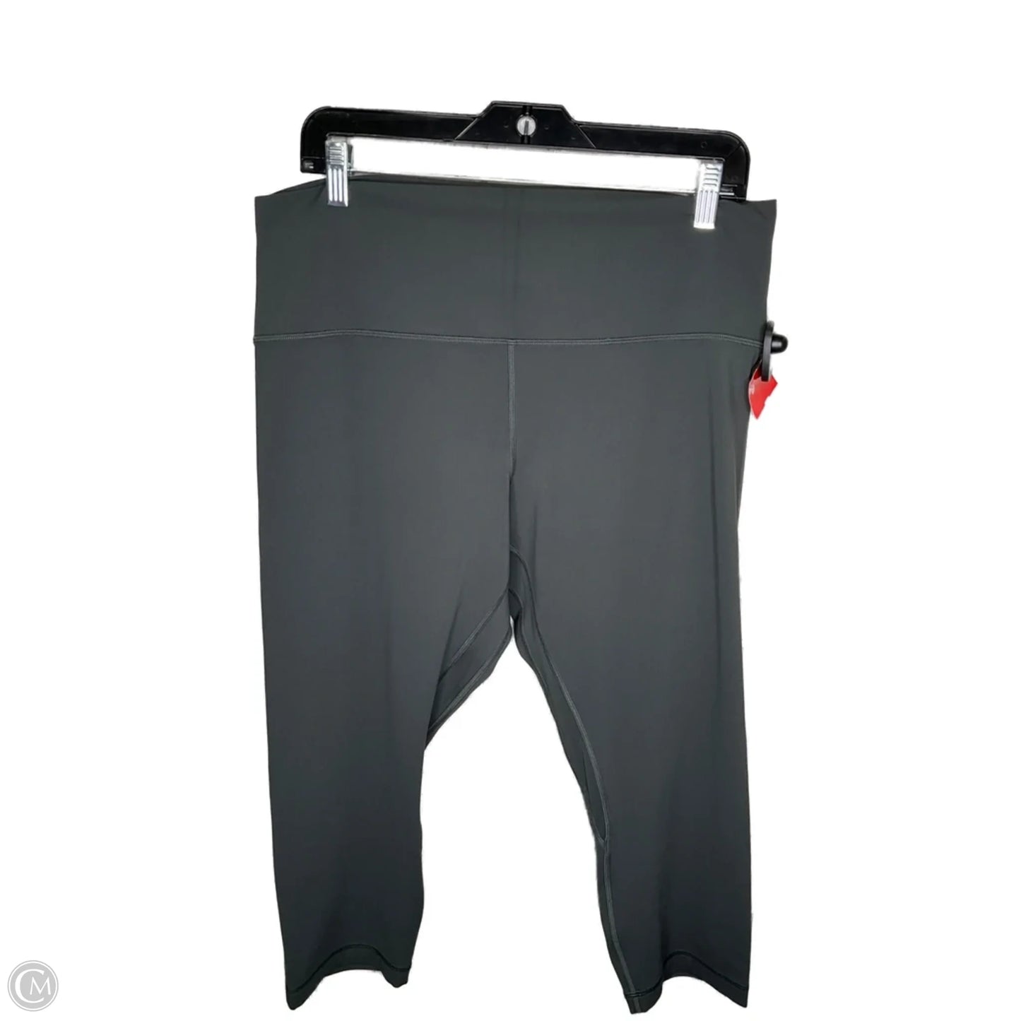 Athletic Leggings Capris By Lululemon In Grey, Size: 16