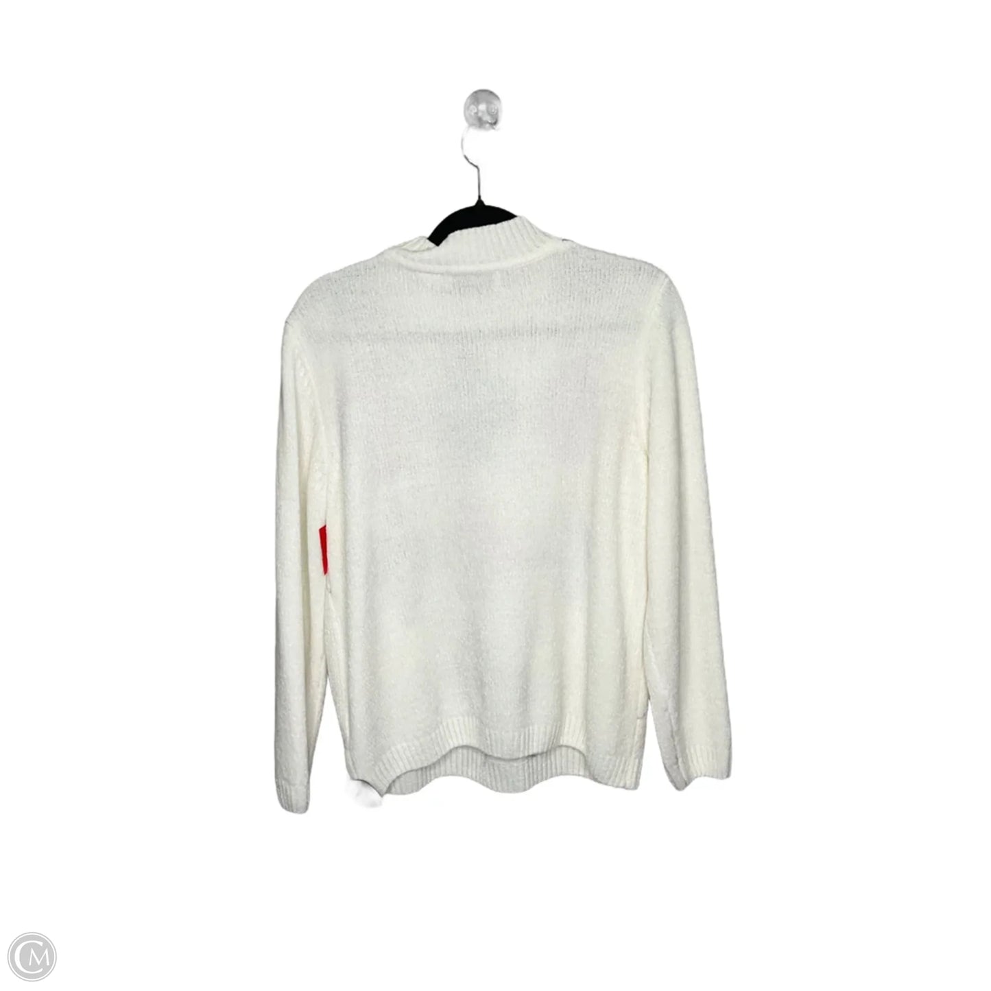 Sweater By Alfred Dunner In White, Size: M