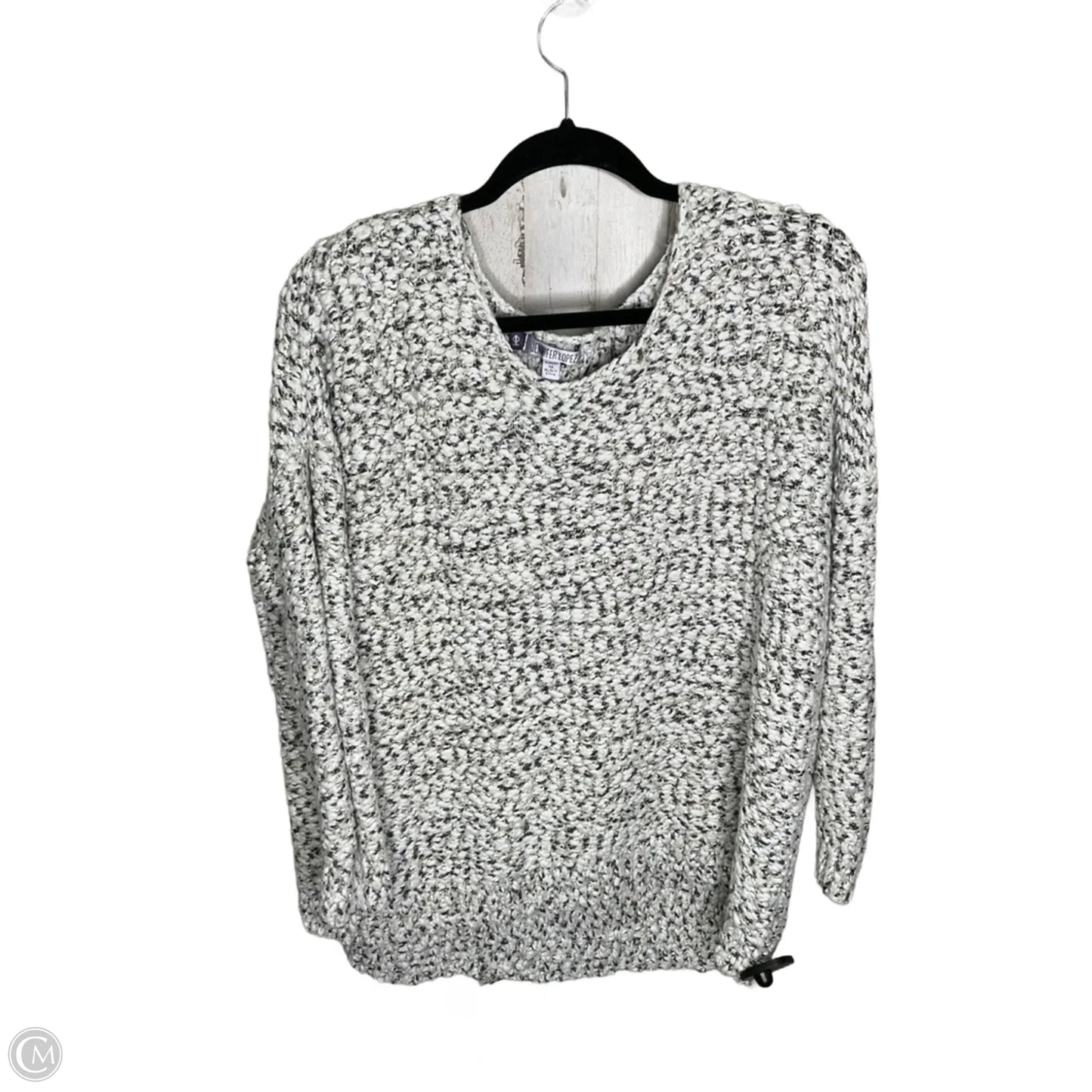 Sweater By Jennifer Lopez In Cream, Size: 1x