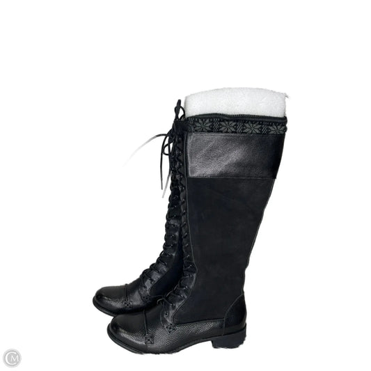 Boots Knee Flats By Giani Bernini In Black, Size: 7.5