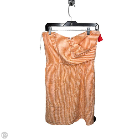 Dress Casual Midi By Judith March In Orange, Size: L