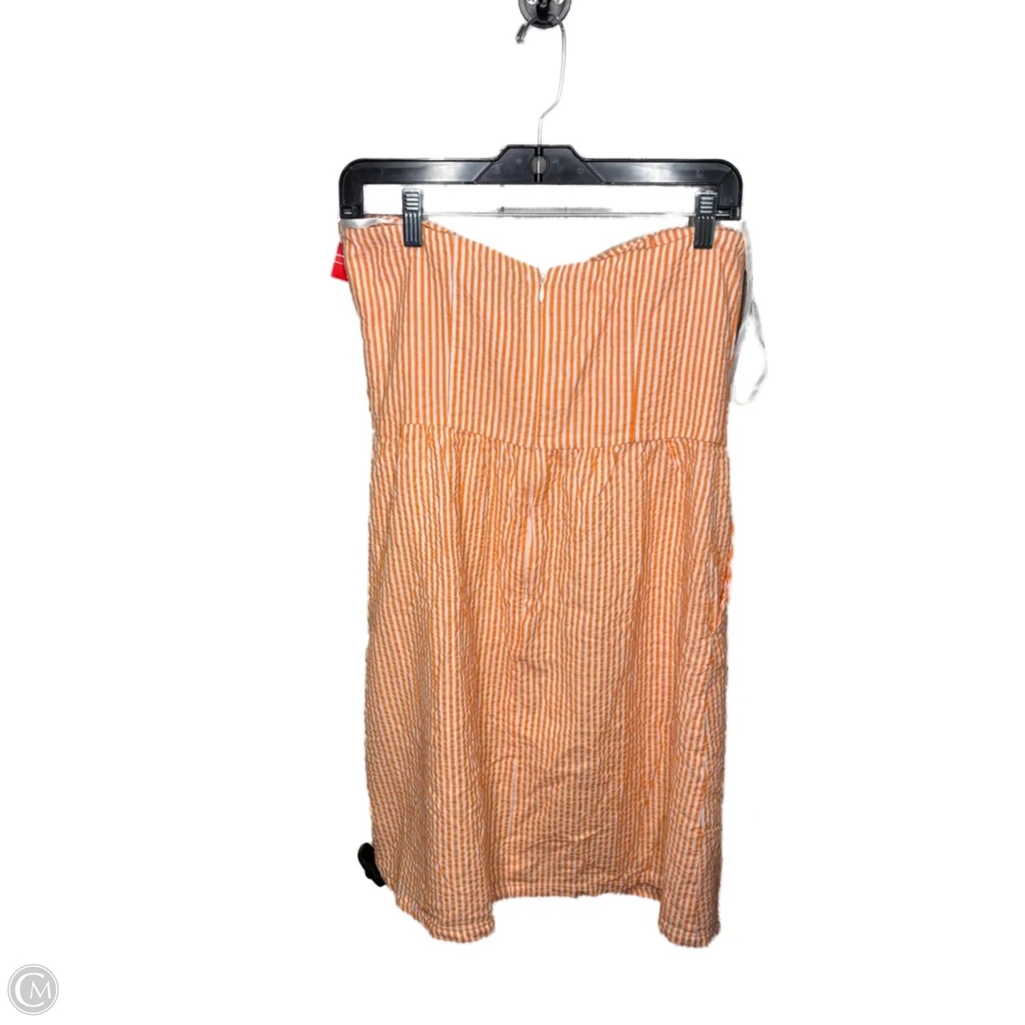 Dress Casual Midi By Judith March In Orange, Size: L