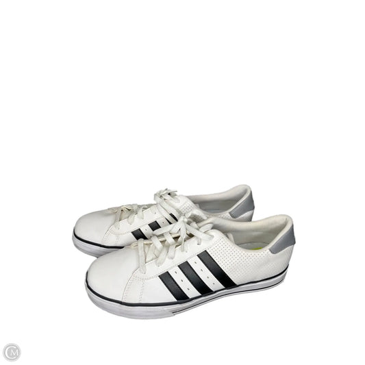 Shoes Athletic By Adidas In White, Size: 10.5