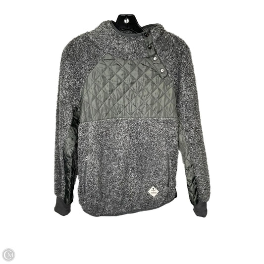 Athletic Jacket By Simply Southern In Grey, Size: S