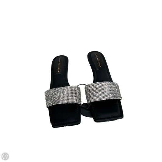 Shoes Heels Kitten By Good American In Silver, Size: 7