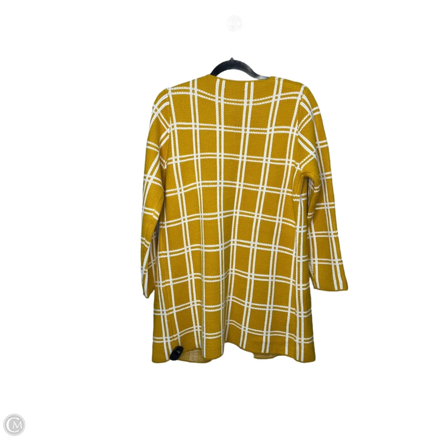 Cardigan By Clothes Mentor In Yellow, Size: M
