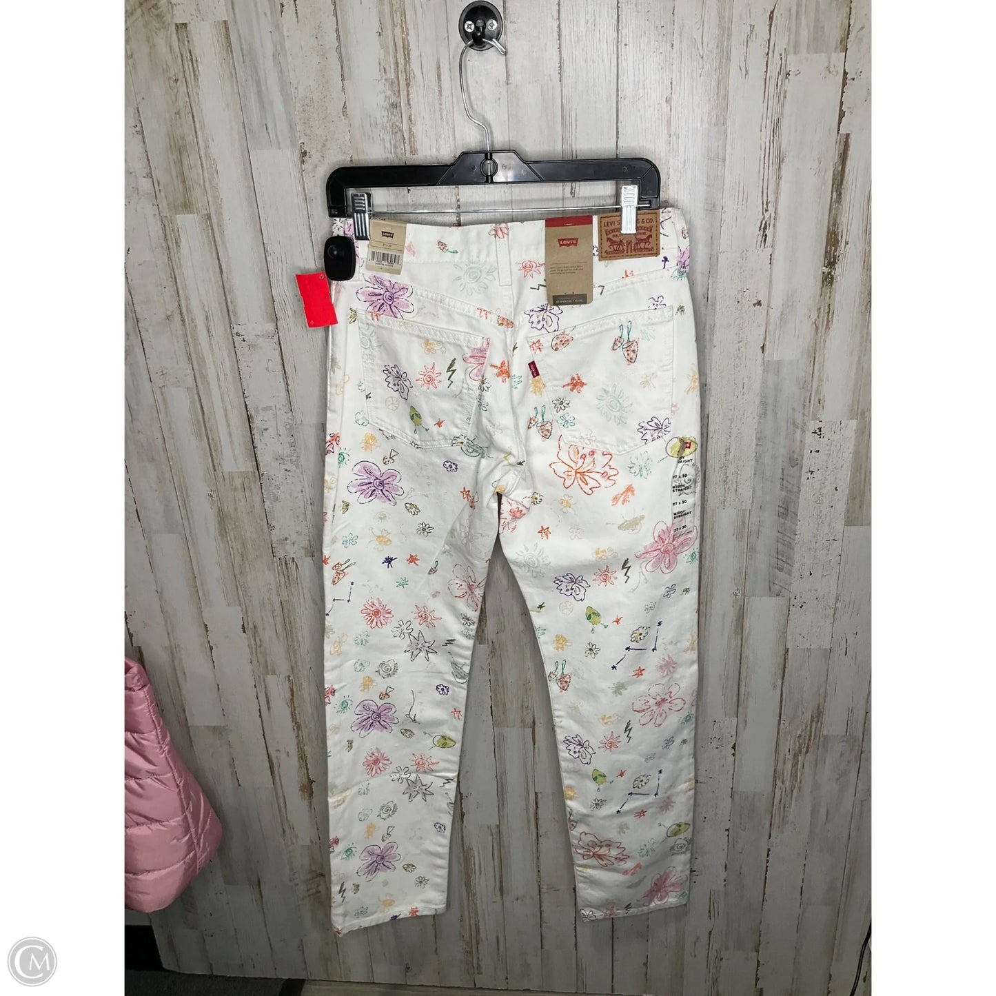 Jeans Straight By Levis In Multi-colored, Size: 4