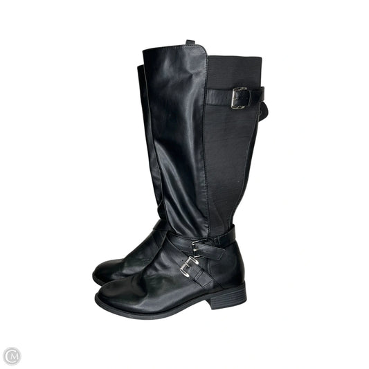Boots Knee Flats By Torrid In Black, Size: 11.5