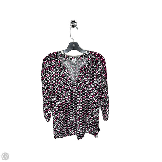 Top Long Sleeve By Crown And Ivy In Pink, Size: Xl