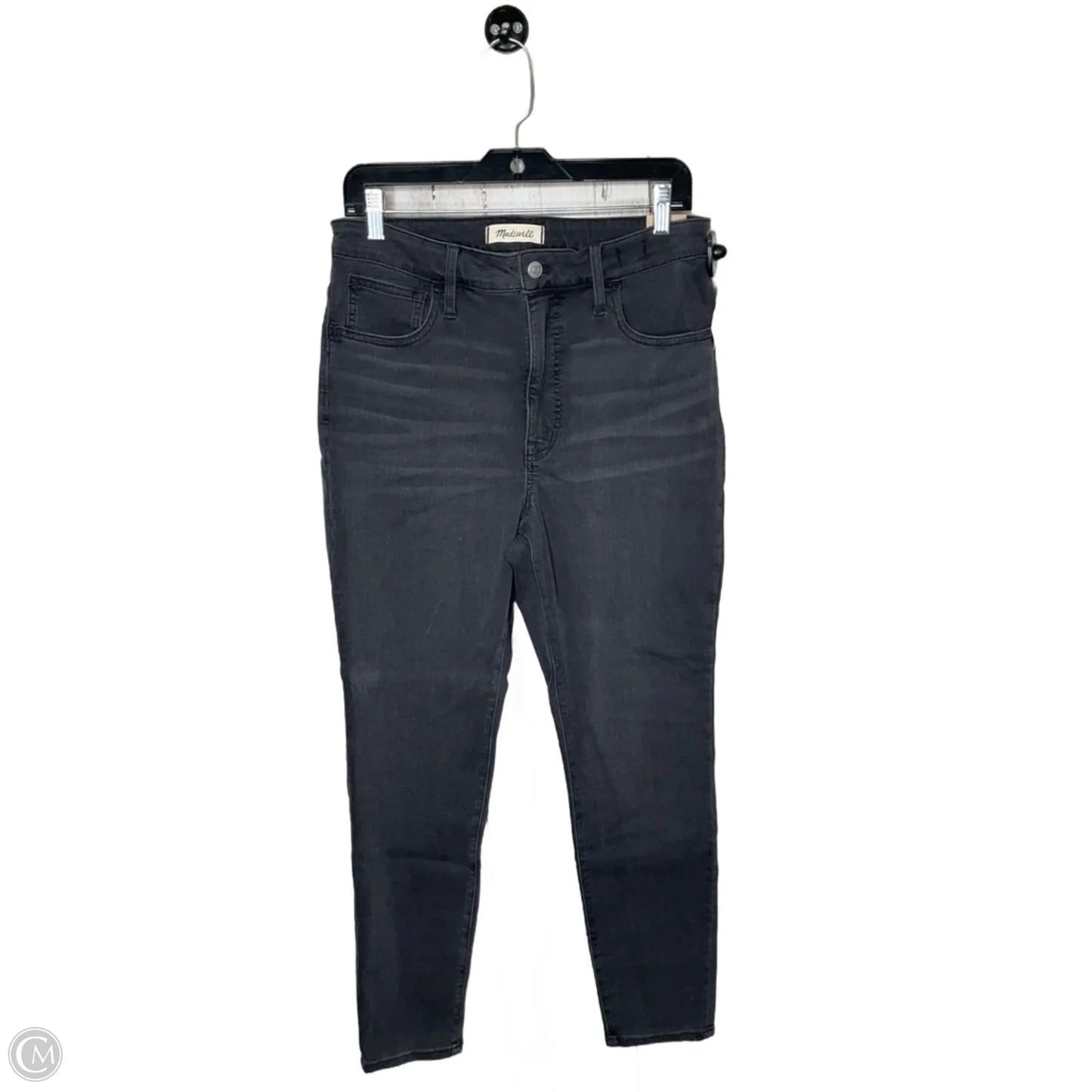 Jeans Skinny By Madewell In Black, Size: 10p