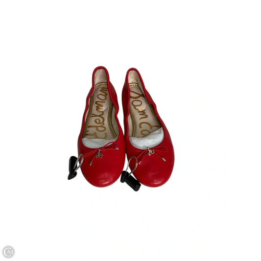 Shoes Flats By Sam Edelman In Red, Size: 9.5