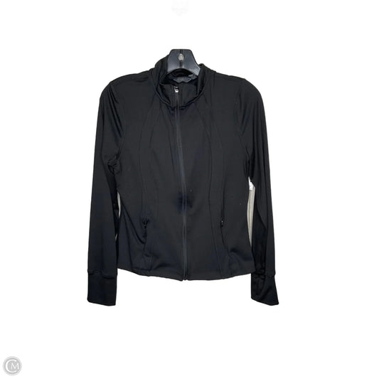 Athletic Jacket By Danskin In Black, Size: S