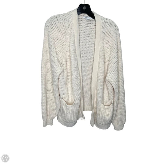 Cardigan By American Eagle In Cream, Size: M