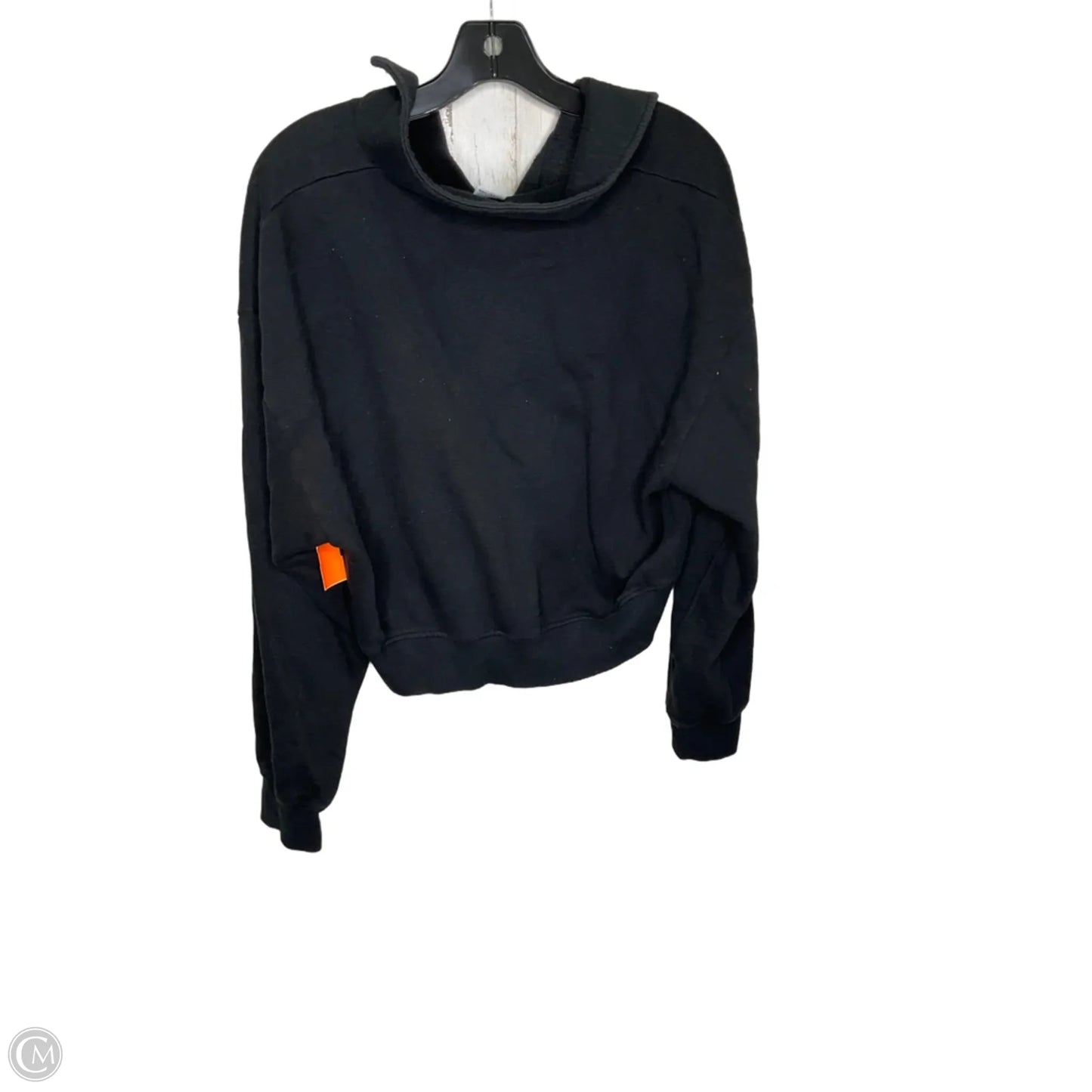 Sweatshirt Crewneck By Pink In Black, Size: S
