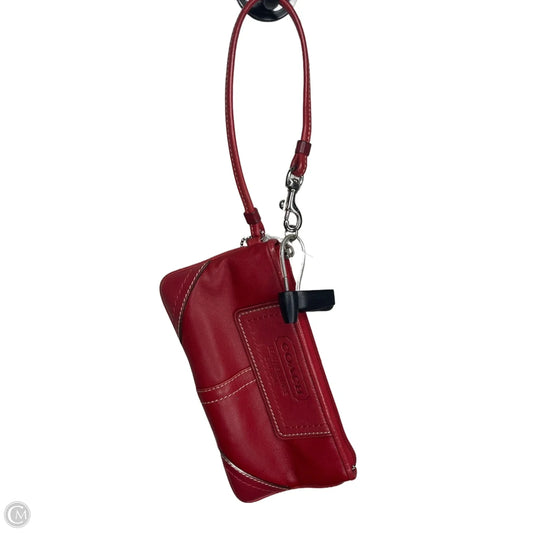 Wristlet Designer By Coach, Size: Small
