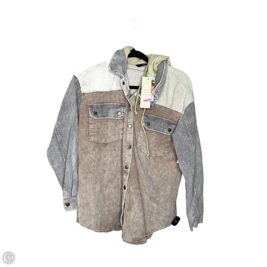 Jacket Denim By Dokotoo In Cream, Size: S