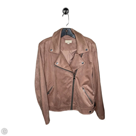 Jacket Other By Loft In Pink, Size: L