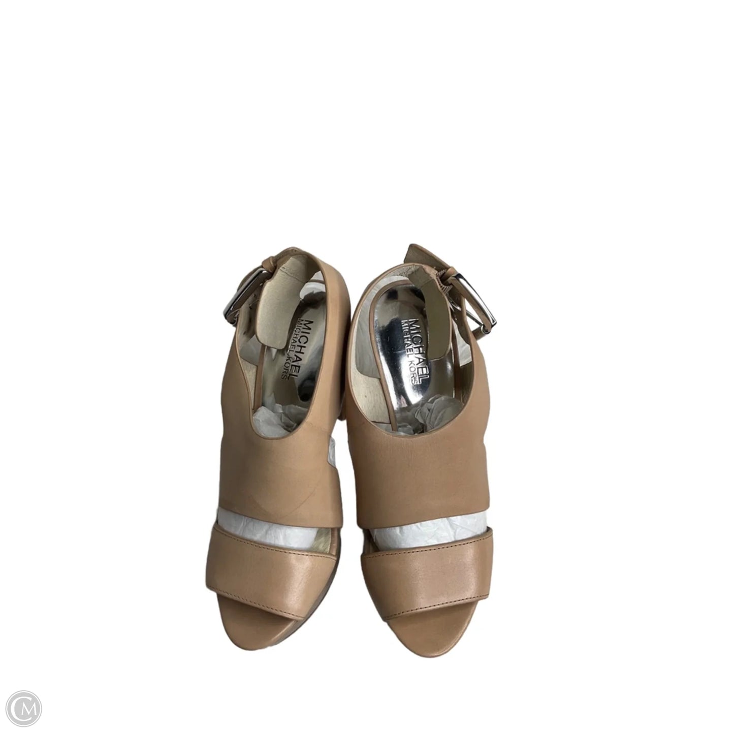 Shoes Designer By Michael Kors In Brown, Size: 7