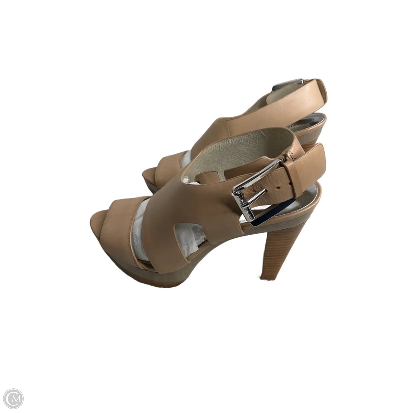 Shoes Designer By Michael Kors In Brown, Size: 7